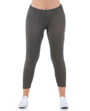 Women's Plus Size Comfortable Ankle Length Stretch Leggings