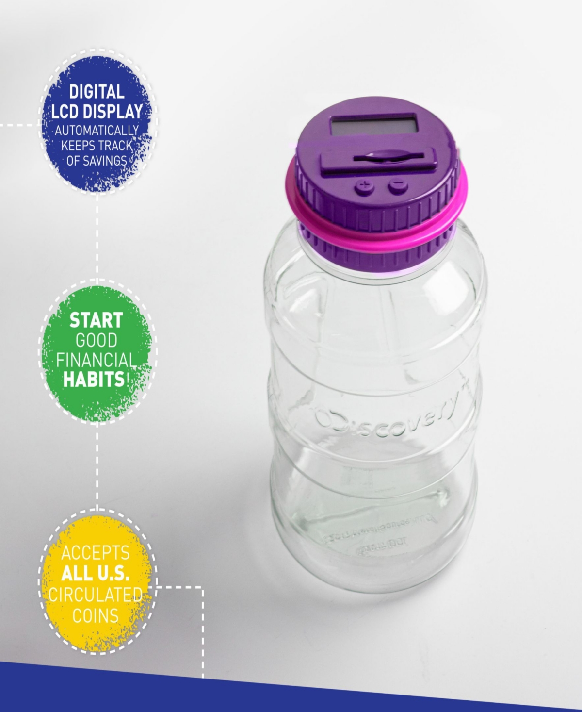 Discovery Coin Counting Jar