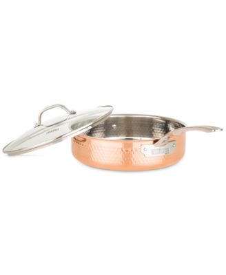 3-Ply Hammered Copper Clad 10-Pc. Cookware Set