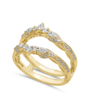 image of Diamond Enhancer Ring Guard (3/4 ct. tw.) in 14K White or Yellow Gold