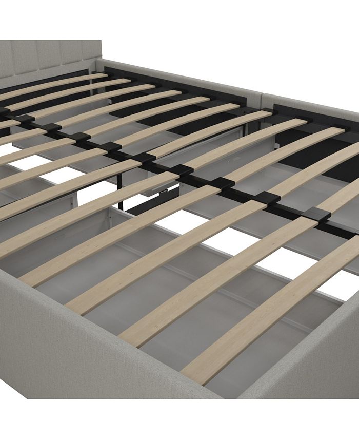 Novogratz Collection Novogratz Brittany Upholstered Bed with Storage