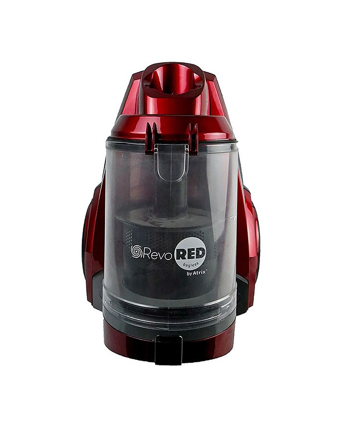 Atrix AHCRR Revo Red Bagless HEPA Canister Vacuum Macy's