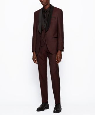 Hugo Boss - Men's Henry3/Glow2 Slim-Fit Tuxedo Suit