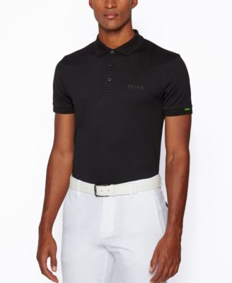 hugo boss polo shirt black