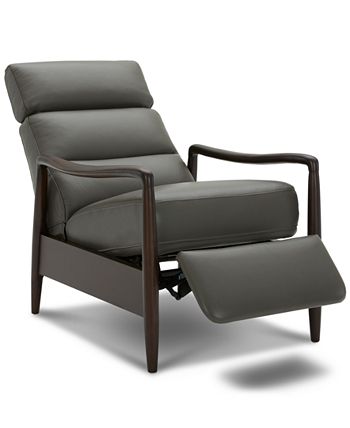 Arianlee Leather Push Back Recliner, Created for Macy's