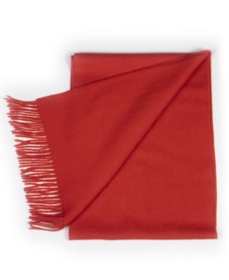 Women's Luxurious Alpaca Solid Scarf