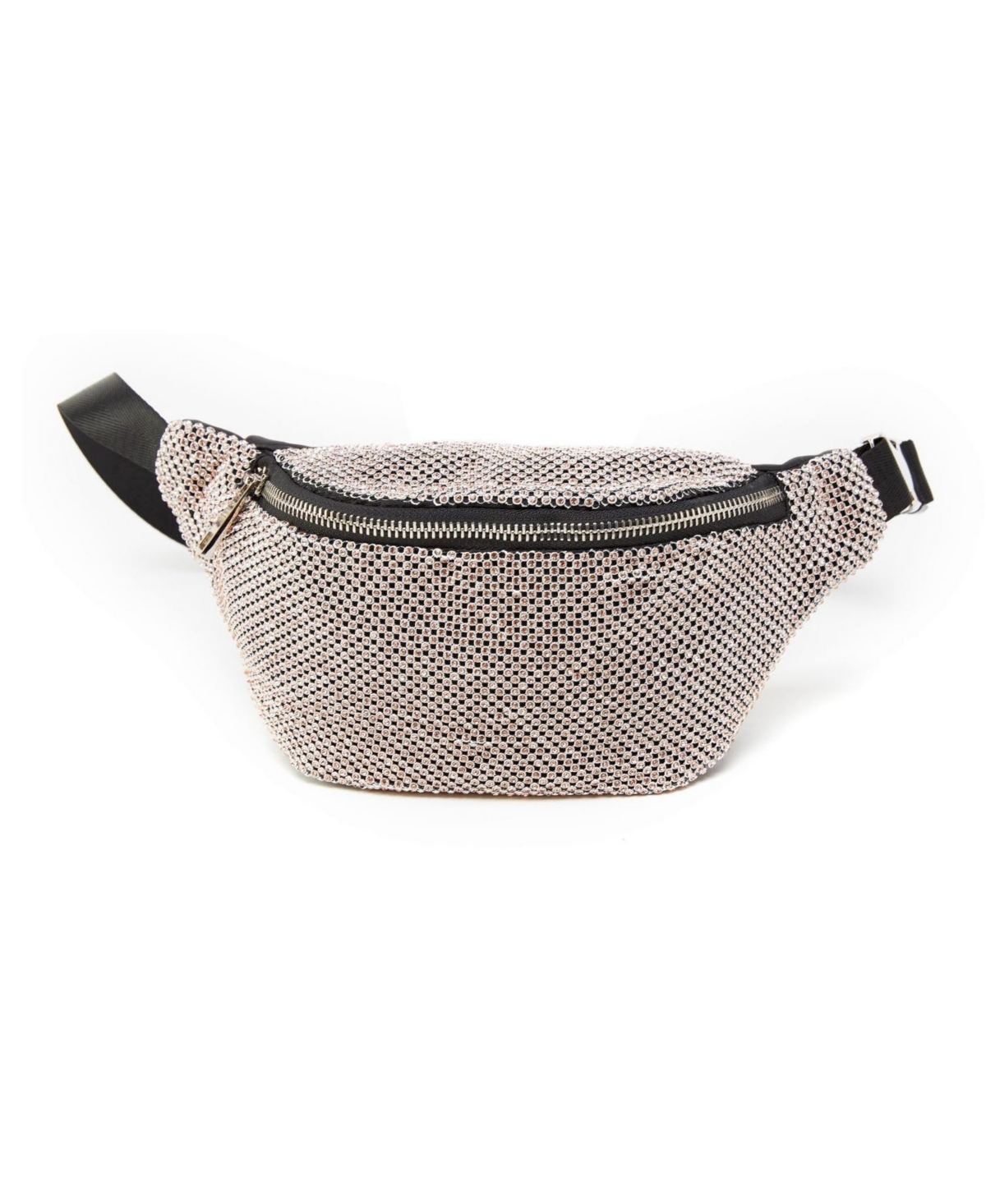 Cardi Bling Belt Bag - Silver-Tone