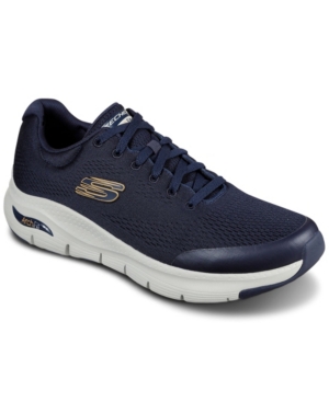 image of Skechers Men-s Arch Fit Extra Wide Width Walking Sneakers from Finish Line