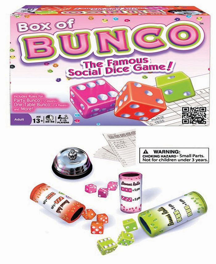 Continuum Games Box of Bunco Party Game & Reviews All Toys Home