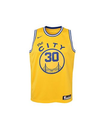 Nike Men's Stephen Curry Golden State Warriors City Swingman Jersey 2018 -  Macy's