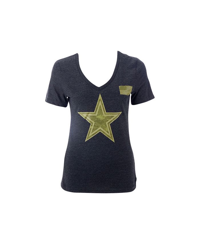 Authentic NFL Apparel Dallas Cowboys Women's Sergeant Salute To Service T- Shirt - Macy's