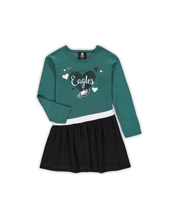 Authentic NFL Apparel Philadelphia Eagles Toddler Girls Tunic Dress - Macy's