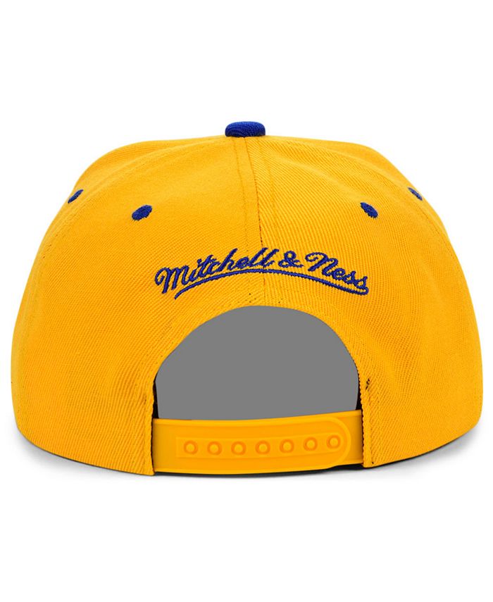 Mitchell & Ness Golden State Warriors XL Logo Pop Snapback Cap - Macy's