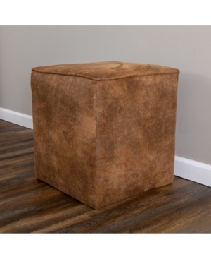 Leffler Home Harper Upholstered Cube Ottomans Set of Two