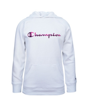 Little Girls Tie Dye Script Hoodie
