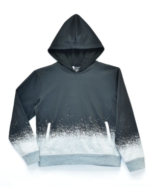 image of Big Boys Jamie Paint Splatter Fade Pullover Hoodie, Made For Macy-s