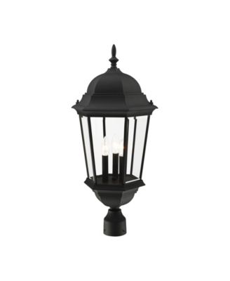 Hamilton 3 Lights Outdoor Post Top Lantern