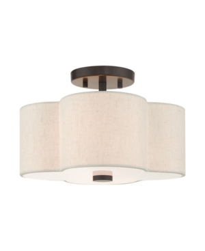 Solstice 2 Lights Semi Flush