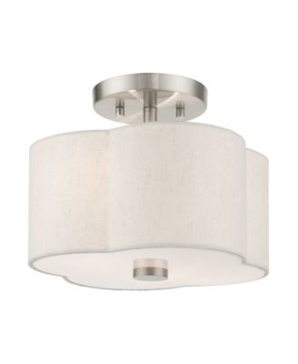 Solstice 2 Lights Semi Flush