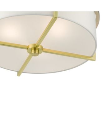 Wesley 3 Lights Semi Flush