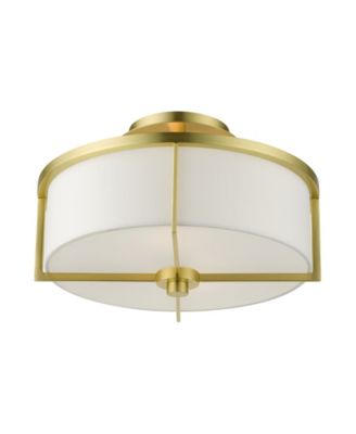 Wesley 2 Lights Semi Flush