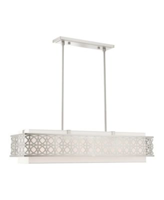 Calinda 6 Lights Linear Chandelier