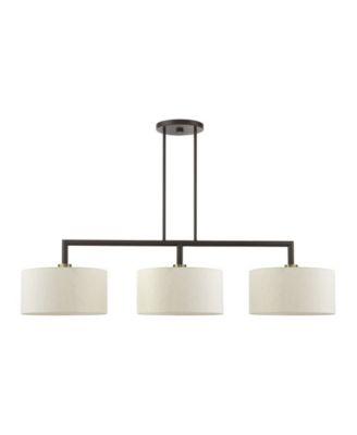 Meridian 3 Lights Linear Chandelier