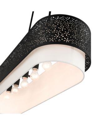 Noria 6 Lights Linear Chandelier