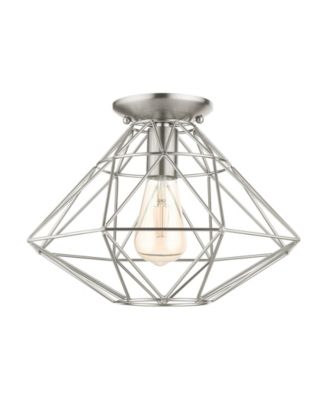 Geometric 1 Light Flush Mount