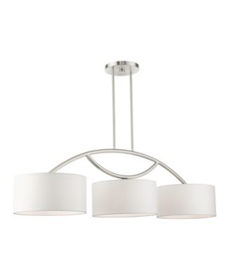 Meridian 3 Lights Linear Chandelier