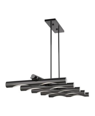 Acra 10 Light Linear Chandelier