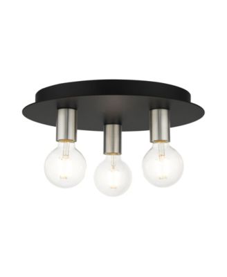 Hillview 3 Lights Flush Mount