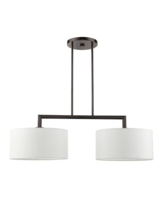 Meridian 2 Lights Linear Chandelier