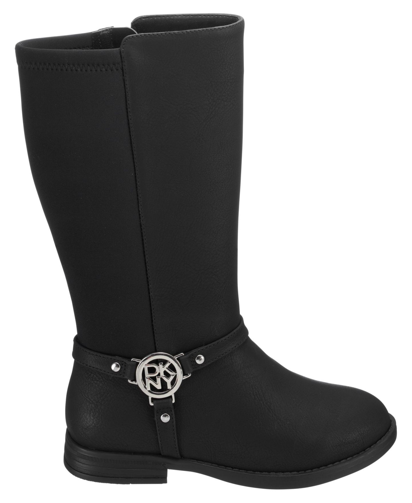 Ботинки DKNY Emma Harness Boots для девочек, цвет: Чёрный — фото 2