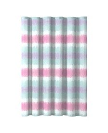 Dream Factory Tie Dye Stripe 72" x 72" Shower Curtain