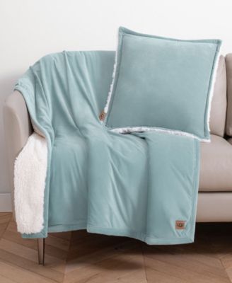 UGG® Bliss Plush Sherpa Fleece Reversible Throw Blanket, 70