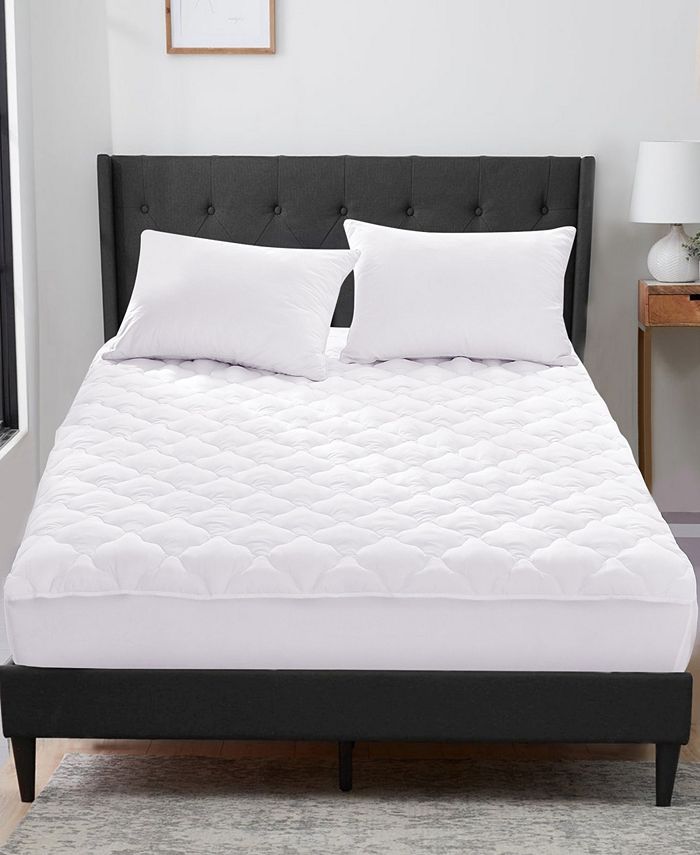 Charter Club Continuous Protection Waterproof Mattress Pad, Twin, Created for Macy's - White