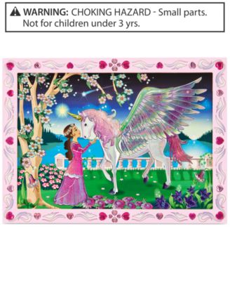 Melissa and Doug - Kids Toy, Peel & Press Sticker by Number Mystical Unicorn