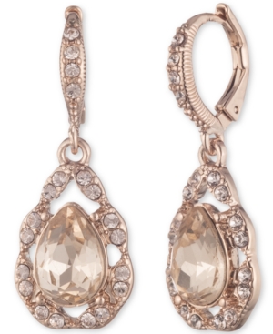 image of Givenchy Halo Teardrop Earrings