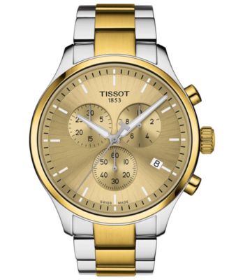 Tissot Men's Swiss Chronograph Chrono XL Classic Two-Tone