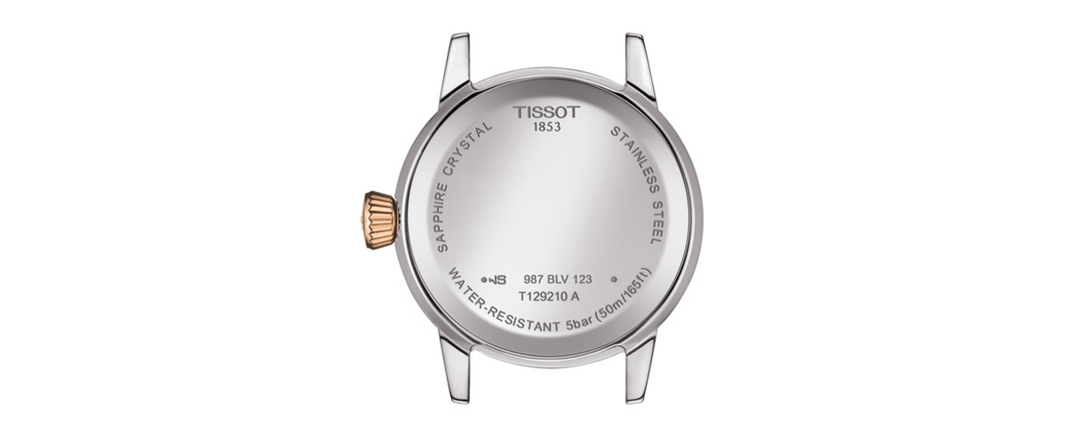 Shop Tissot Women's Swiss Classic Dream Two-tone Stainless Steel Bracelet Watch 28mm In White