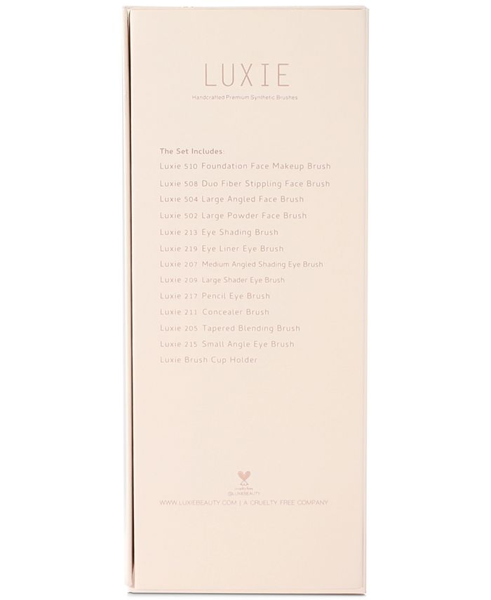 Luxie Signature Rose Gold Brush Set