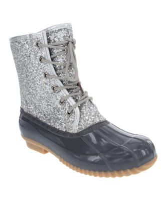 Sugar Women s Skylar Glitter Duck Boots Macy s