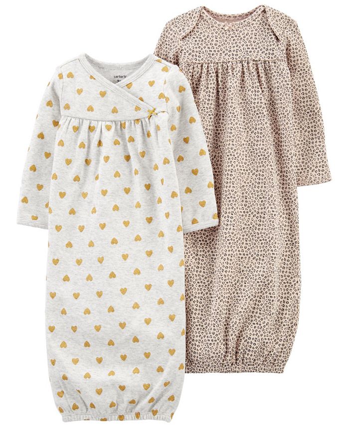 Carter's Carters Baby Girl 2Pack Sleeper Gowns Macy's