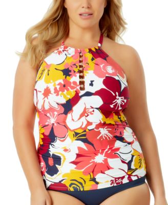 anne cole plus size tankini