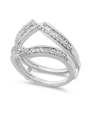 image of Diamond Enhancer Ring Guard (3/4 ct. t.w.) in 14K White Gold