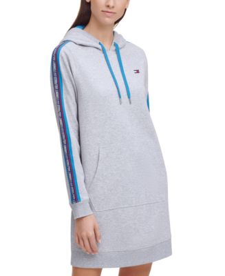 Tommy Hilfiger Women's Ottoman Hoodie Dress Gray Size 3X