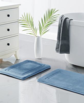 Antimicrobial Memory Foam 2-Pc. Bath Rug Set, 20" x 32"