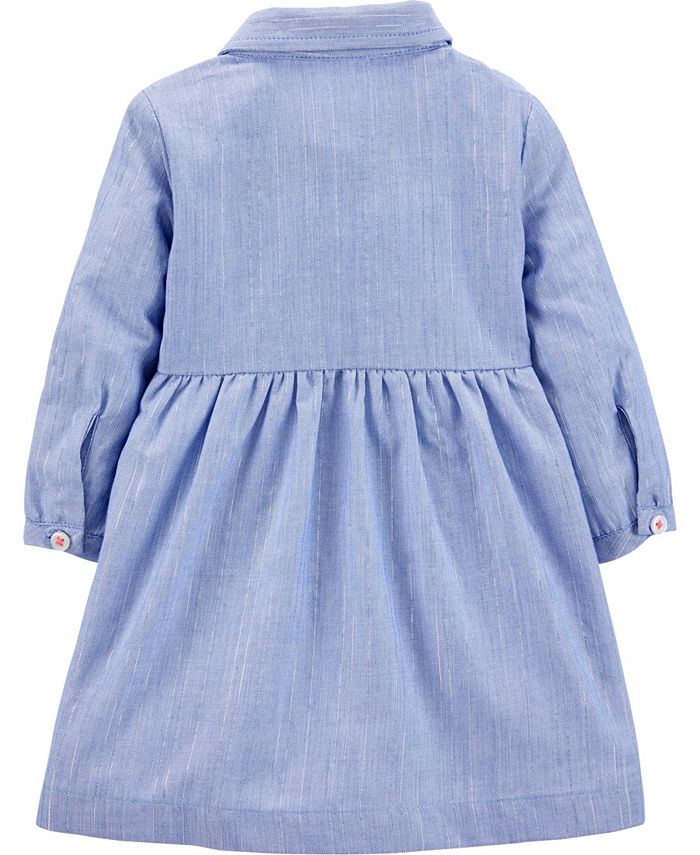 Carter's Baby Girls Chambray Woven Dress Macy's