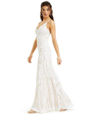 Say Yes to the Prom Juniors' Sequined Gown, Created for Macy's